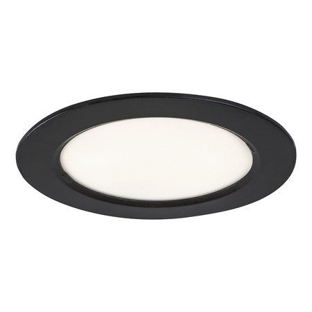 Plafond LED stropní svítidlo Povrchová nástěnná svítidla 6W 4000K Black Minimalist Shaun2 Rabalux