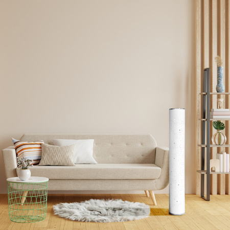 STELLA LED stojací lampa 12W RGB měnící barvu Hudební dálkové ovládání Goldlux(Polux)