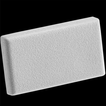 Záslepka pro Povrchový Profil KM35, Plná Šedá Plastová LUMILED