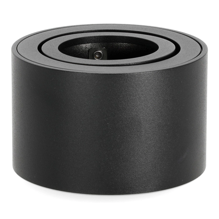 Přisazené HALOGENOVÉ SPOT 50 mm černé kulaté pohyblivé svítidlo OH36S Kobi