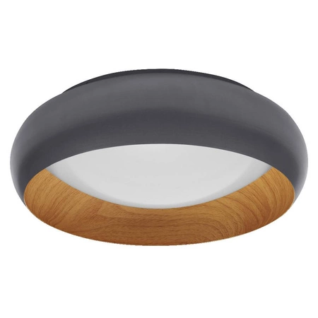 Plafond LED stropní svítidlo 16W 750lm 3000K Warm Dimmable Grey Wooden 30cm Orbis Ledvance