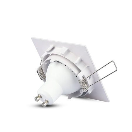 Stropní svítidlo zapuštěné GU10 čtvercové bílé VT-779 V-TAC