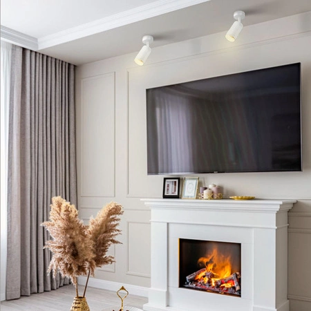 Přisazené svítidlo Stropní svítidlo LED trubice GU10 bílá VIDEX