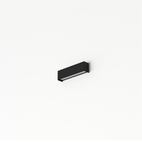 Nástěnné svítidlo STRAIGHT XS 7601 Nowodvorski Černá E14 Nástěnné svítidlo 26cm Minimalistické