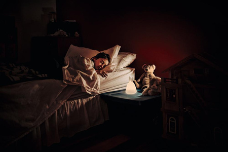 Dětská noční lampa citlivá na dotyk RABBIT LED 2.5 W Teplá bílá WHITE + RGB Nightlux Touch Rabbit LEDVANCE