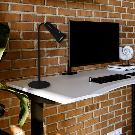MAGNETO LED 5W 400lm 4000K dobíjecí odnímatelné černé stolní noční světlo MasterLED