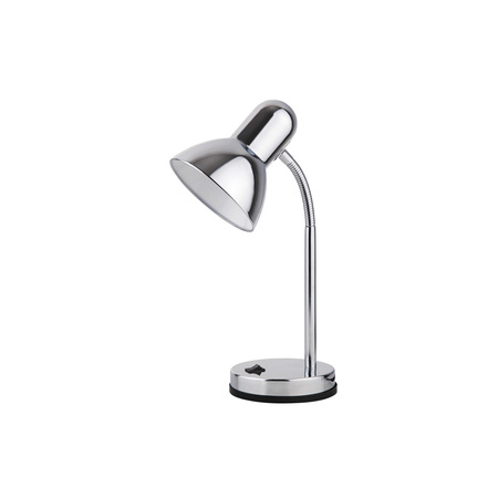 Stolní noční lampa E27 Chrome Classic Clark 4255 Rabalux
