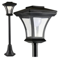 LED TIRANA Solární venkovní lucerna 1,6W 4000K Stojící sloupy 120cm