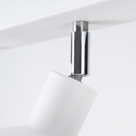 Stropní svítidlo ELBA 3xE27 Reflektor Moving white Loft SOLLUX