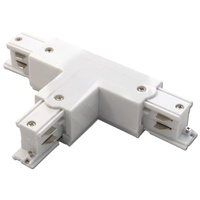 Trojitý T-konektor pro třífázové přípojnice. bílý