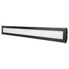 Průmyslová High Bay lineární LED lampa 200W 22000lm 5000 Cold 110° Black IP65 Masterled