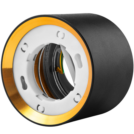 Povrchové svítidlo HALOGEN SUNLA Tuba Gx53 LED Spot nástěnné svítidlo Waltz Black and Gold LUMILED