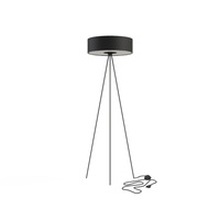 CADILAC III Stojací lampa 7988 Nowodvorski černá 3xE27 Stativová stojací lampa wys.154 cm Moderní