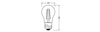 LED žárovka P45 E27 1W = 15W 136lm 2700K teplá bílá 300° Filament Performance Class Ledvance