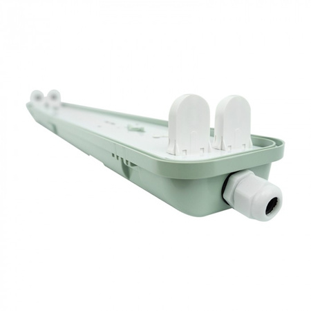 IP65 Prachotěsné LED T8 2x G13 120cm s plechovou FULL PLATE Ecolight