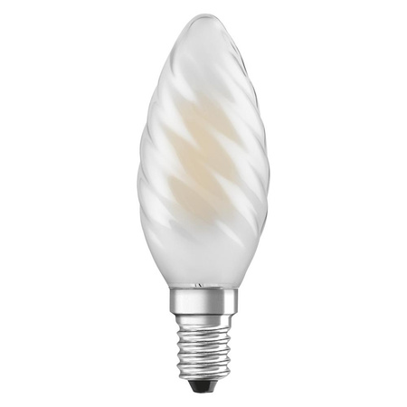LED žárovka BW35 Candle E14 3,4W = 40W 470lm 2700K Warm CRI90 300° Filament Dimmable SUPERSTAR PLUS CLASSIC Osram