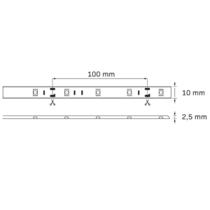 LED pásek 14W RGB 150LED SMD IP65 5m + ovladač + zdroj