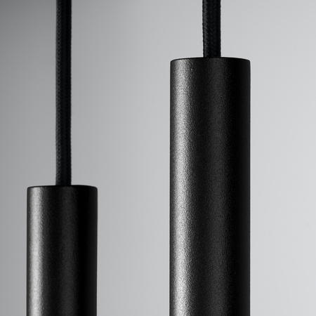 PASTELO 2 2xG9 černá Moderní stropní závěsné svítidlo SOLLUX