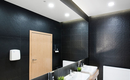 Halogenové Hermetické Koupelnové svítidlo IP44, Bílá AQUS + LED GU10 5W Neutrální bílá LUMILED