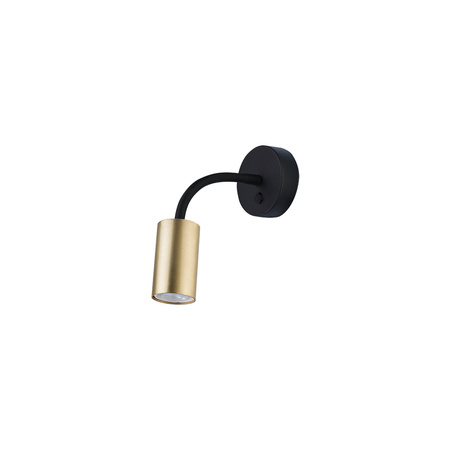 EYE FLEX 9067 Nowodvorski nástěnná lampa mosaz GU10 trubice nástěnné lampy ohebné rameno ocelové minimalistické