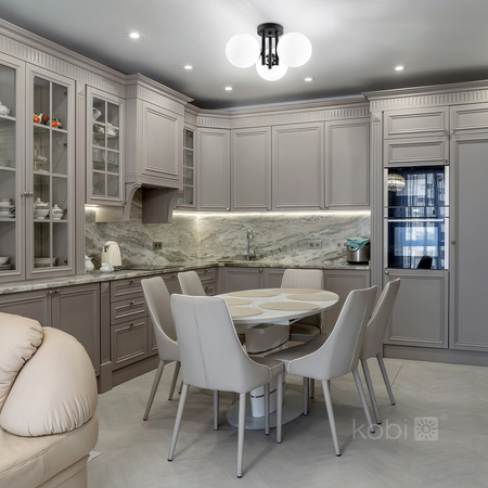 Dekorativní stropní svítidlo 3x G9 Grey Elegance Kobi