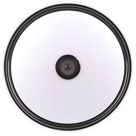 Plafond LED stropní svítidlo pro povrchovou montáž 72W 5400lm 3000-6500K CCT RGB 160° stmívatelné Pilot Round Black Cosmo Masterled