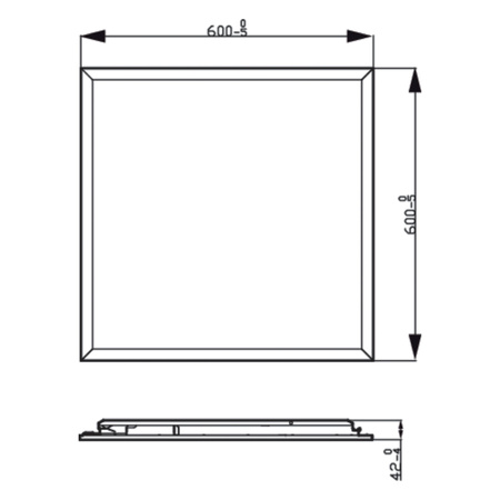 Panelová LED lampa pro povrchovou montáž TOUCH 36W 2700K 33cm stmívatelná bílá PHILIPS