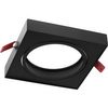 Podhledové svítidlo GU10, AR111 Nastavitelná Čtvercová Černá 14.5cm CARPI LUMILED