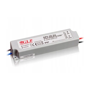 VOLTAGE LED zdroj 24V 24W 1A GPV-20-24 GLP IP67 HERMETIC