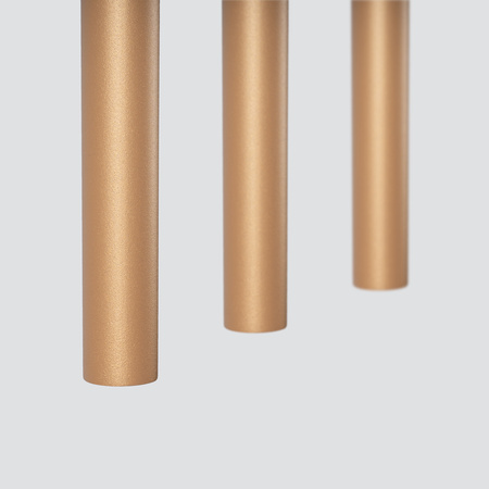 PASTELO 3L Závěsné stropní svítidlo 3xG9 zlaté Moderní SOLLUX