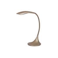 Stolní lampa na noční stolek 5,3 W 520 lm 3000 K stmívatelná šampaňská Moderní Dominic 4167 Rabalux