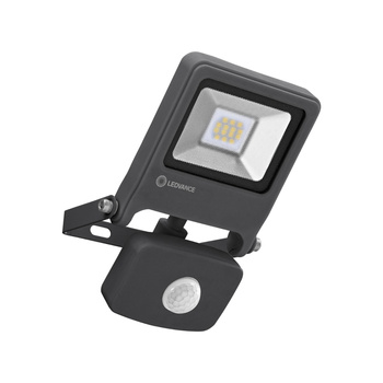 Reflektor LED 10W 800lm 4000K IP65 šedý s pohybovým senzorem LEDVANCE Floodlight Endura