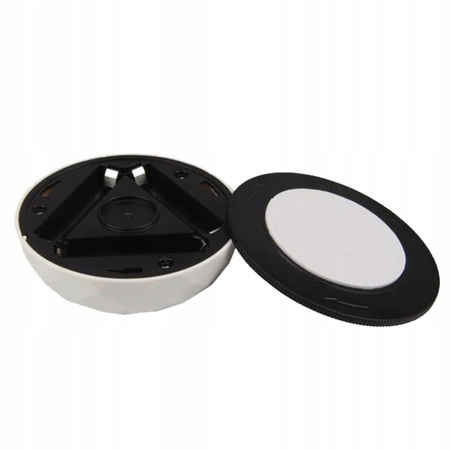 2x LED samolepicí kulaté podskříňové svítidlo. 4000K 3xAAA napájené baterií. bílá