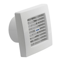 Kanálový ventilátor 19W, čtvercový, zapuštěný IPX4, bílý TWISTER Kanlux