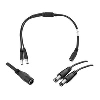 SPLITTER LED rozbočovač 2x - zástrčka 2.1/5.5 mm 1x - zásuvka 2.1/5.5 mm