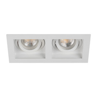 ARET 2x GU10/GU5.3 Čtvercové podhledové svítidlo Movable White KANLUX