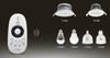 LED CCT rádiový dálkový ovladač 4 ZONE TLAČÍTKA Wi-Fi 2.4 GHz Mi-Light - FUT007