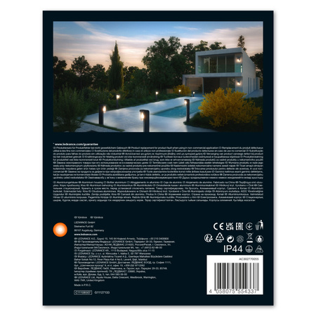 Nástěnné svítidlo E27 IP44 Endura CLASSIC CASCADE WALL LEDVANCE nástěnné svítidlo