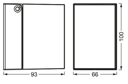 Nástěnné svítidlo fasádní ENDURA Classic Cube Adjustable Wall White LEDVANCE
