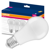 3x LED žárovka A60 E27 13W = 100W 1521lm 2700K Warm 200° VALUE CLASSIC Osram