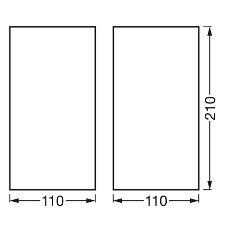 Nástěnné svítidlo SMART+ WIFI Chytré nástěnné svítidlo 12W ORBIS SWAN WOOD LEDVANCE
