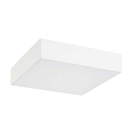 Venkovní LED zahradní stropní svítidlo TARTU IP44 18W čtvercové stropní svítidlo bílé RABALUX