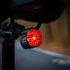 Zadní svítilna na kolo červená USB-C 6 režimů IP66 POWERFUL VAYOX