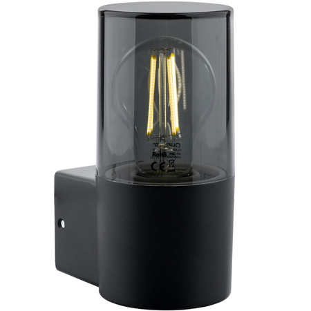 Zahradní lampa LED nástěnná lampa DENVER E27 IP44 16.5cm kulaté