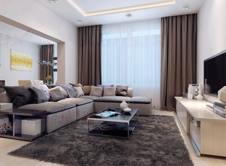 Stropní svítidlo čtvercové halogenové. pohyblivé ALREN MR16 GU10 bílá IP20 Kanlux