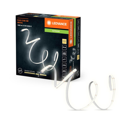 Venkovní LED pásek COB 15W 1100lm 3000K IP44 White COB Strips Ledvance