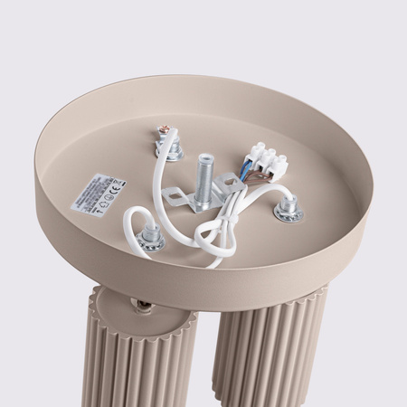 Stropní plafonové svítidlo 3x GU10 Hliník Taupe Carbon Deep Space SL.1768 Sollux