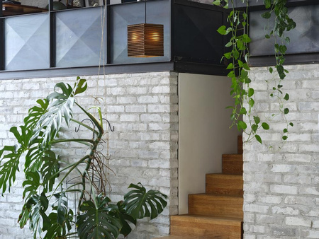 Dekorativní stropní závěsné svítidlo E27 s převisem Hnědá kartonová dekorace Ledvance