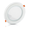 Zapuštěný LED panel 18W 4000K Kulatý FLICKER FREE VT-1881G V-TAC