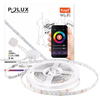 LED pásek 230V 16W RGB neutrální IP65 WIFI Smart TUYA 5m